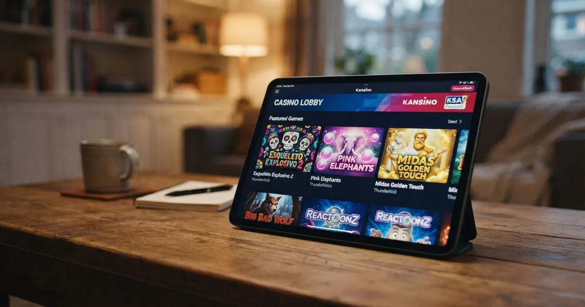 een schermopname van een Nederlandse online-casinopagina met Thunderkick-slots zichtbaar in de spellobby, met het KSA-keurmerk in beeld