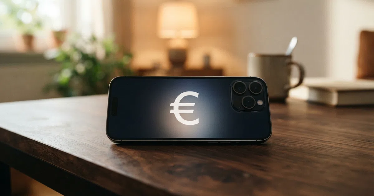 Een smartphone met het ecoPayz/Payz-logo op het scherm naast een Nederlands casino-account