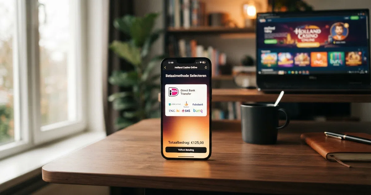 Online casino betaalpagina waarop Klarna en Sofort tussen de stortingsopties staan, met het logo van de Kansspelautoriteit zichtbaar
