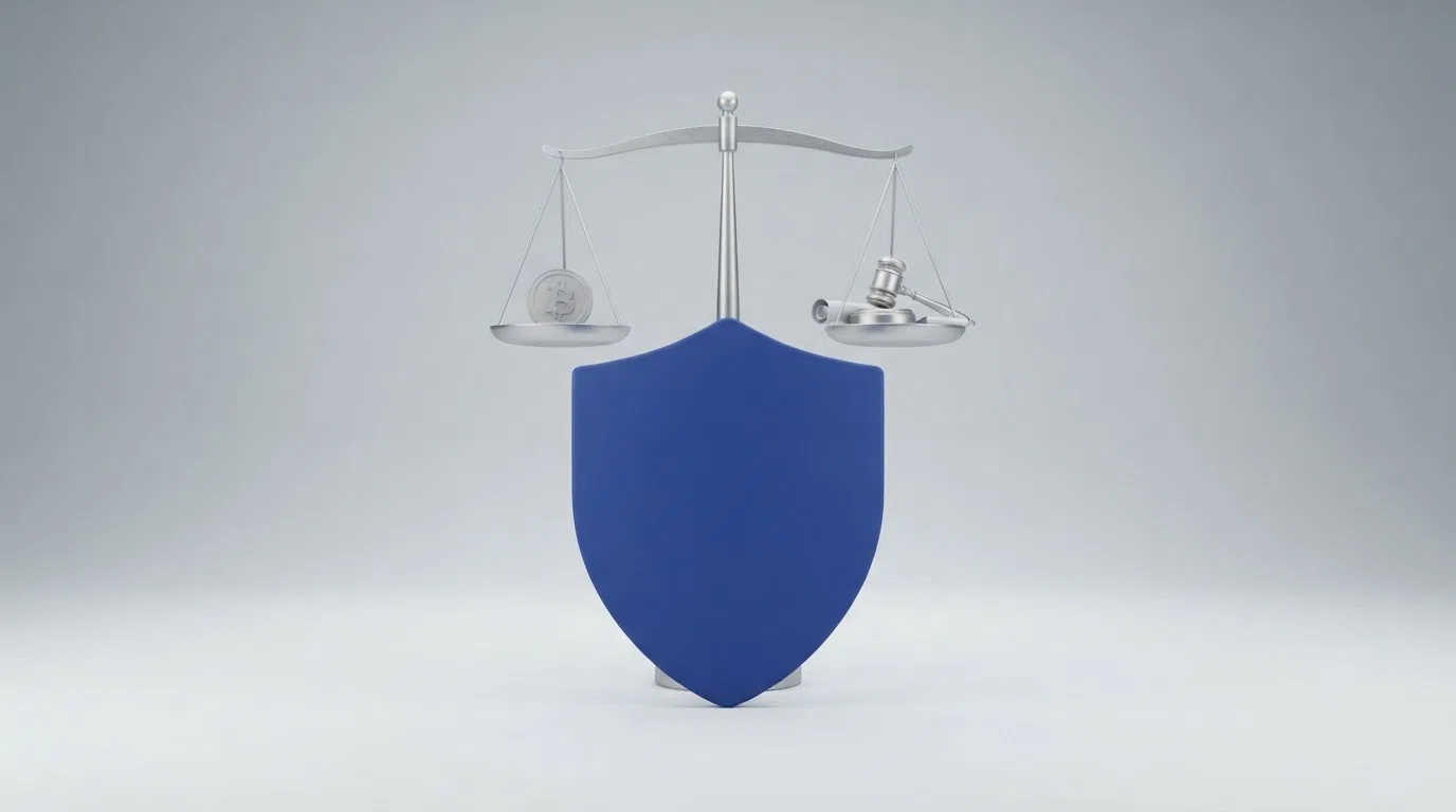 Het logo van de Kansspelautoriteit met een rood kruis ernaast en de tekst “Geen KSA-vergunning” — crypto casino's vallen buiten het Nederlandse vergunningstelsel
