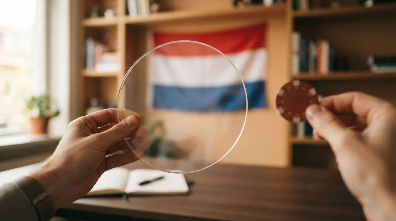 Een visuele vergelijking van het KSA-keurmerk en een Curaçaose kansspellicentie, met de waarborgen die elk biedt