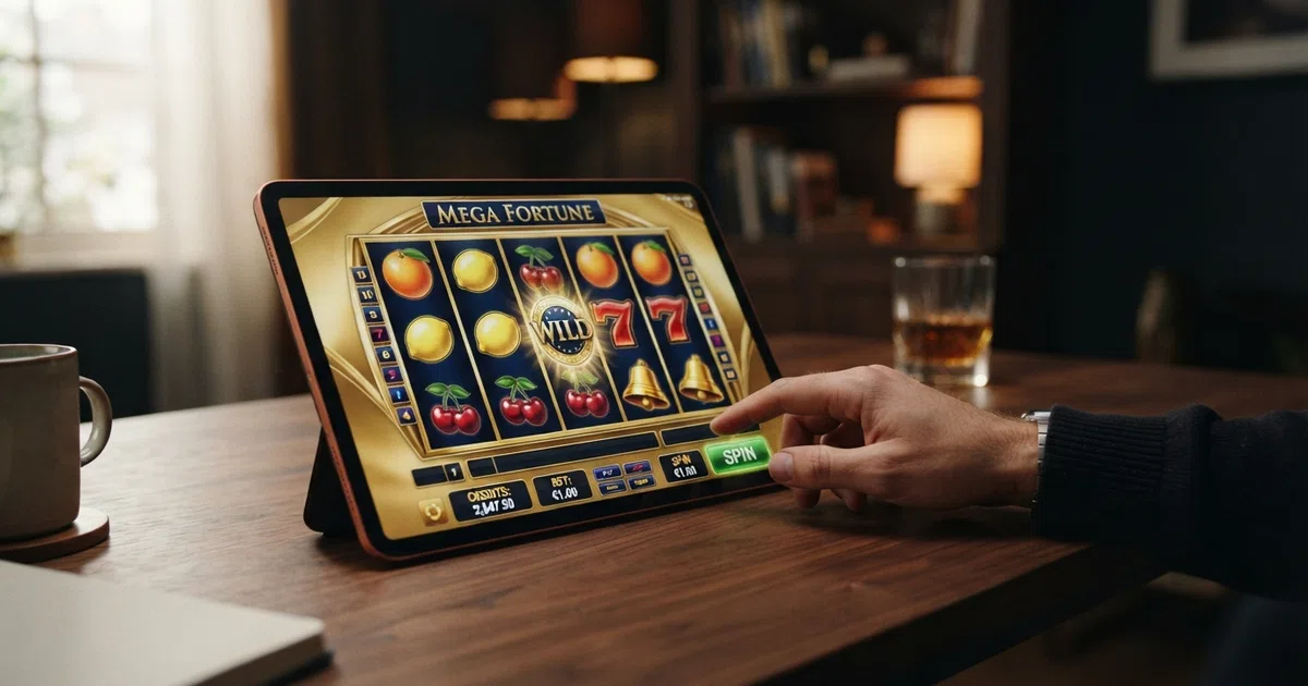 Een HTML5-online-gokkast die direct in de browser speelt, zonder Flash Player-plug-in of downloadmelding